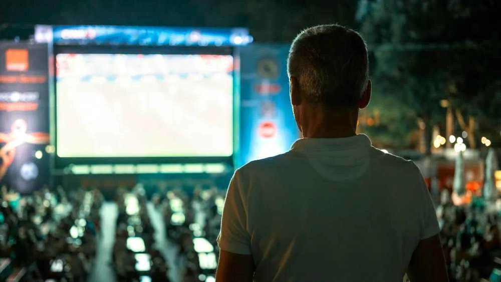 Participación en TV como público (Abril)